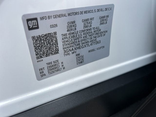 2026 Chevrolet Equinox LT