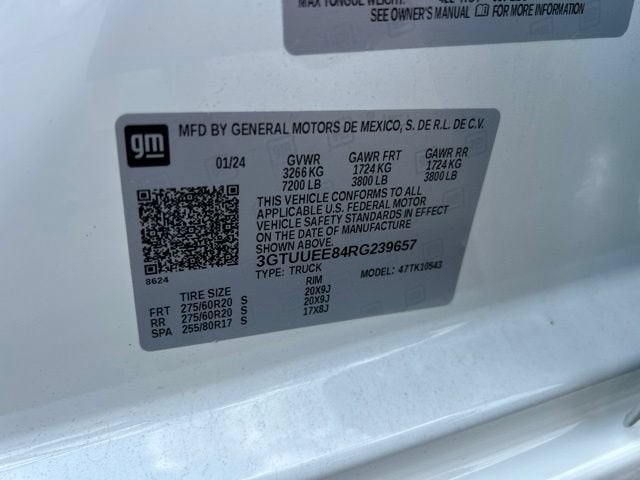 2024 GMC Sierra 1500 AT4