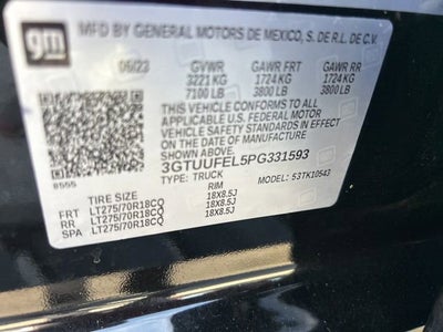 2023 GMC Sierra 1500 AT4X