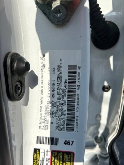 2018 Toyota Tacoma SR V6