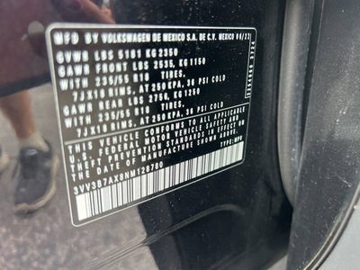 2022 Volkswagen Tiguan 2.0T SE