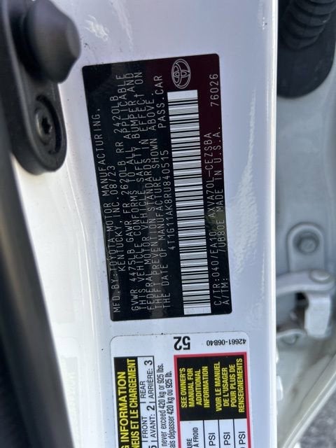 2024 Toyota Camry SE