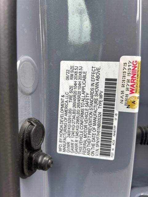 2022 Honda Passport 2WD EX-L