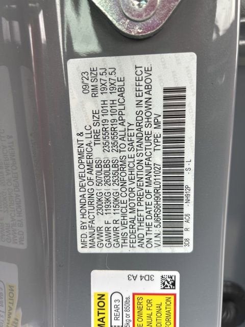 2024 Honda CR-V Hybrid Sport Touring