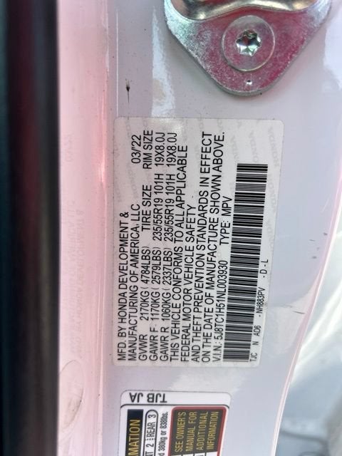 2022 Acura RDX Technology Package