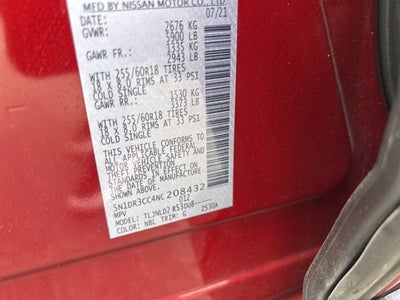 2022 Nissan Pathfinder SL