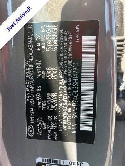 2025 Hyundai Santa Fe SEL