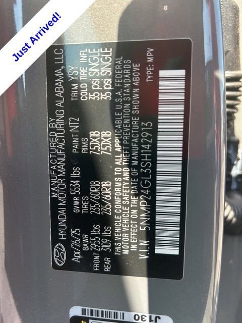 2025 Hyundai Santa Fe SEL