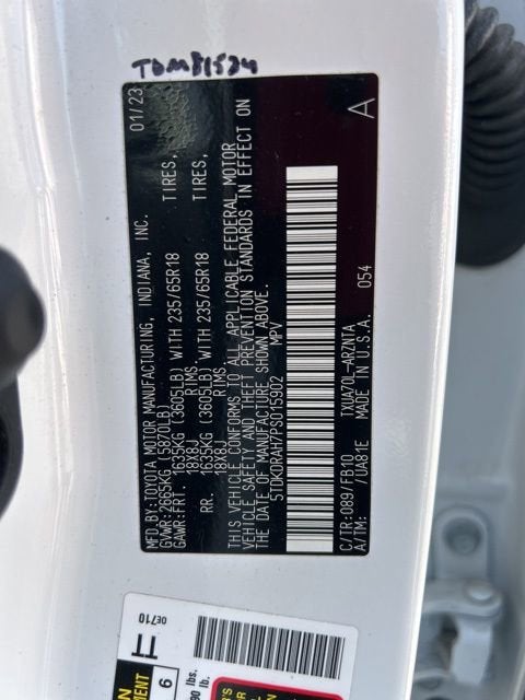 2023 Toyota Highlander L