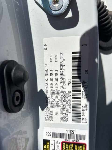 2024 Toyota Tundra SR5