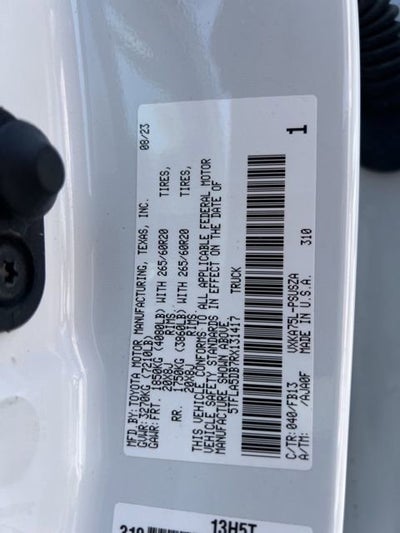2024 Toyota Tundra 4WD SR5