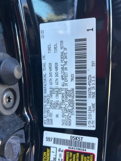 2023 Toyota Tundra 2WD 1794 Edition