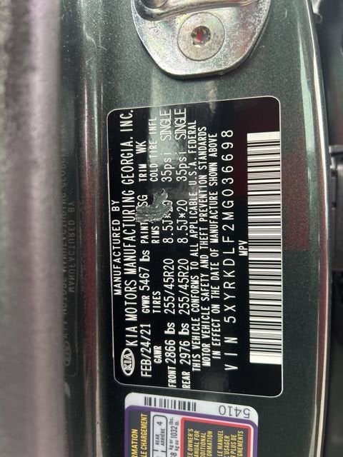 2021 Kia Sorento SX Prestige X-Line