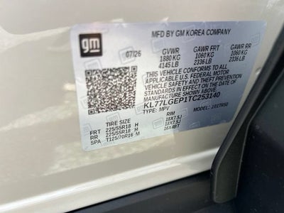 2026 Chevrolet Trax 1RS