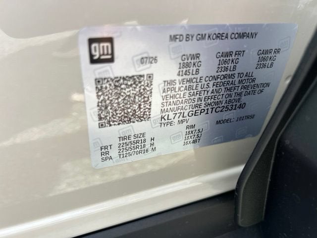 2026 Chevrolet Trax 1RS