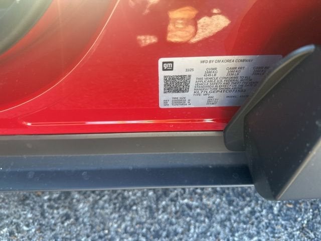 2026 Chevrolet Trax 1RS