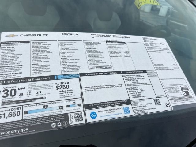 2026 Chevrolet Trax 1RS