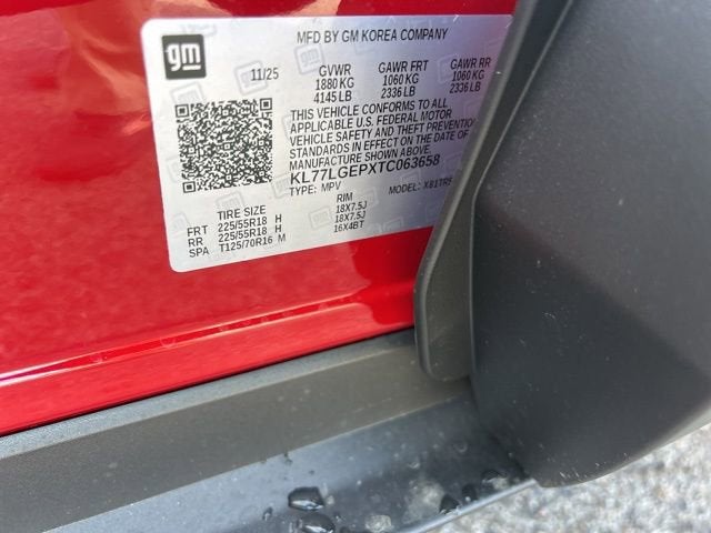 2026 Chevrolet Trax 1RS