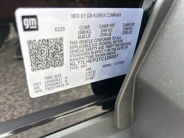 2026 Chevrolet Trax LT