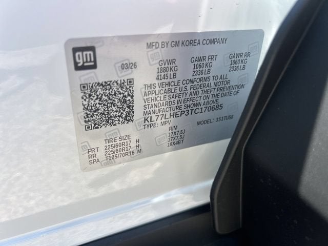 2026 Chevrolet Trax LT