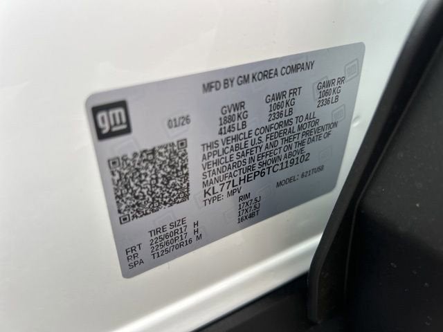 2026 Chevrolet Trax LT