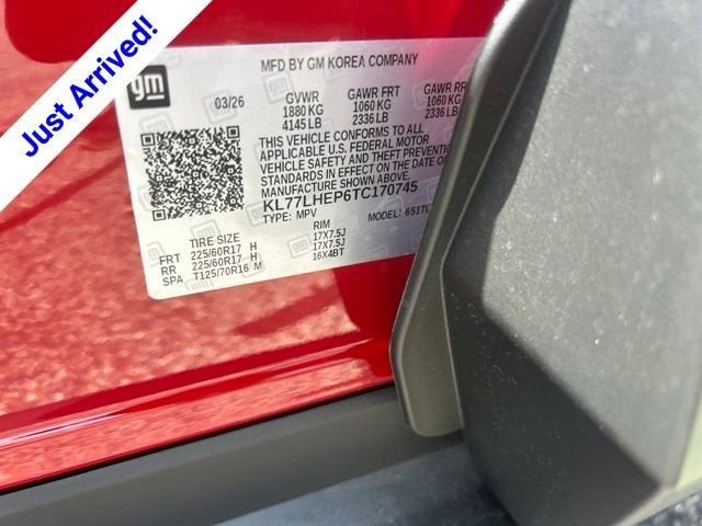 2026 Chevrolet Trax LT