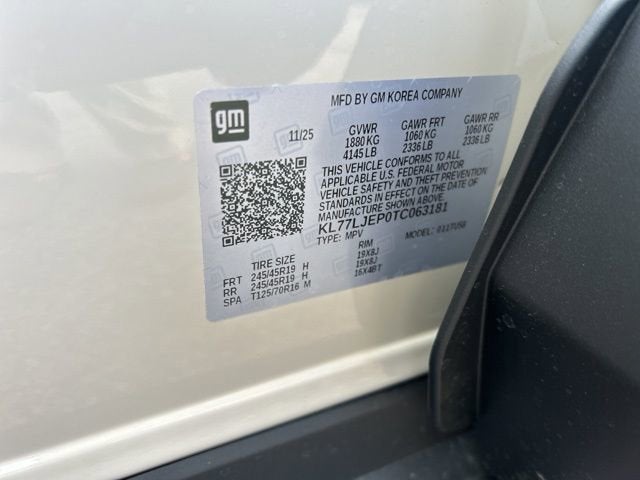 2026 Chevrolet Trax 2RS