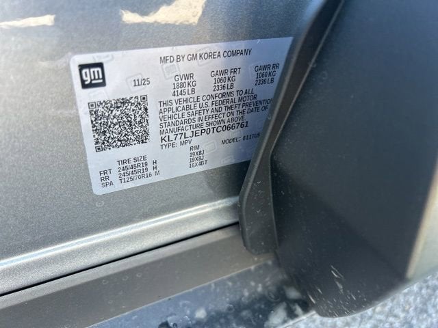 2026 Chevrolet Trax 2RS