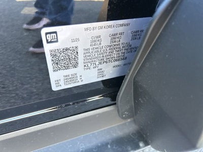 2026 Chevrolet Trax 2RS