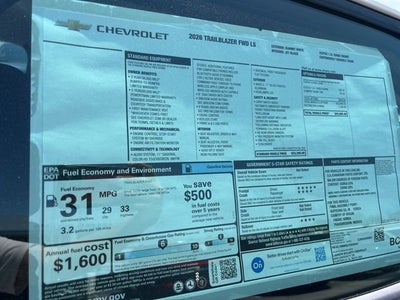 2026 Chevrolet Trailblazer LS