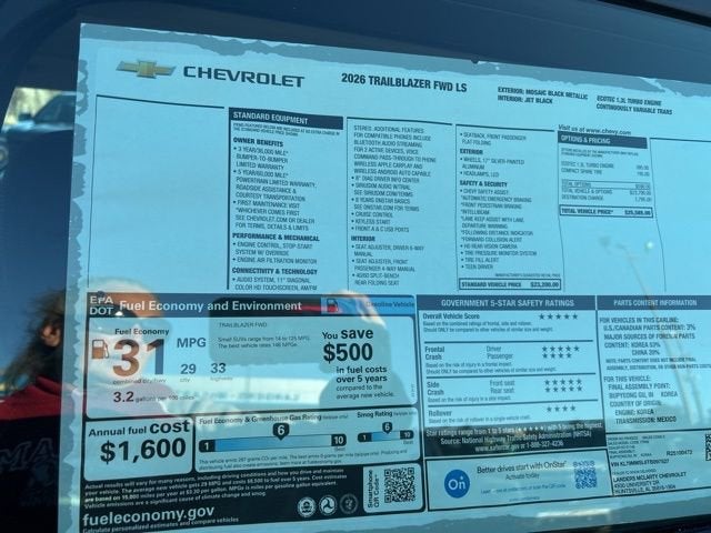 2026 Chevrolet Trailblazer LS