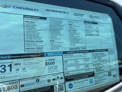 2026 Chevrolet Trailblazer LS
