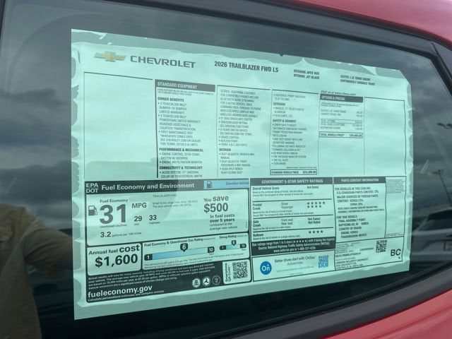 2026 Chevrolet Trailblazer LS