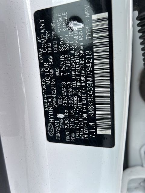 2022 Hyundai Kona N Line