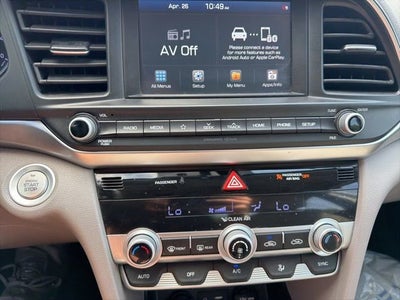 2020 Hyundai Elantra Value Edition