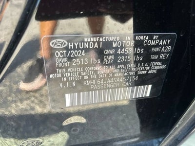 2025 Hyundai Sonata SEL