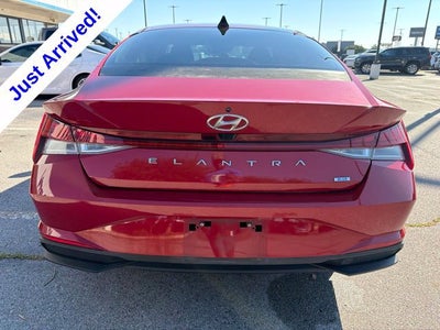 2022 Hyundai Elantra Hybrid Blue