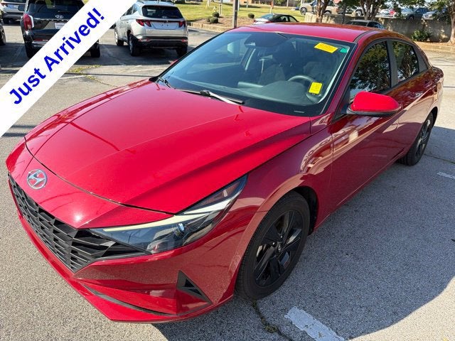 2022 Hyundai Elantra Hybrid Blue