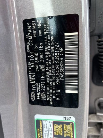 2025 Hyundai Elantra SEL Convenience