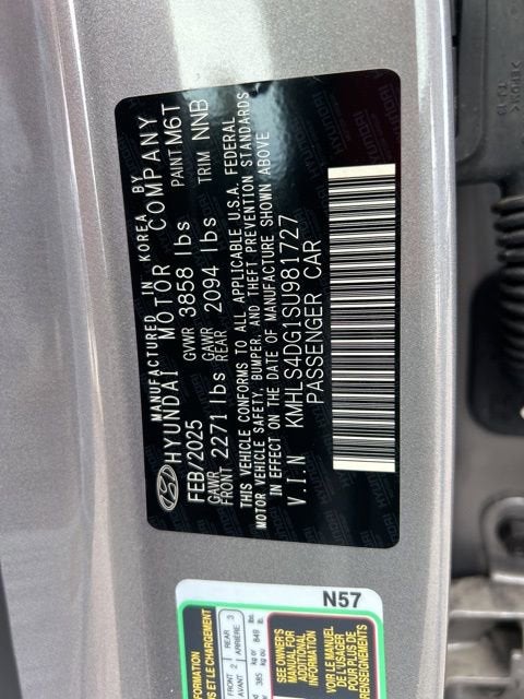 2025 Hyundai Elantra SEL Convenience