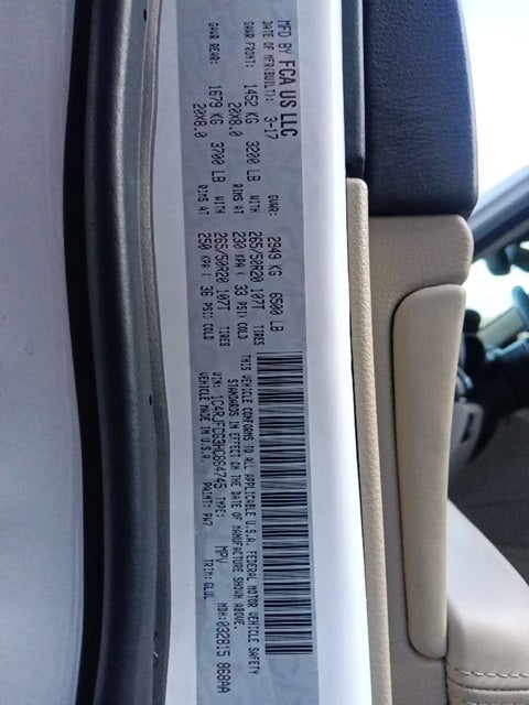 2017 Jeep Grand Cherokee Overland