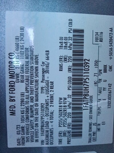 2023 Ford Mustang EcoBoost Premium