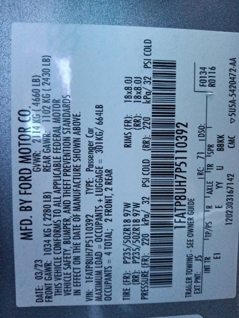 2023 Ford Mustang EcoBoost Premium