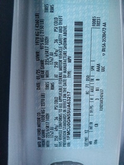 2025 Ford Escape Active