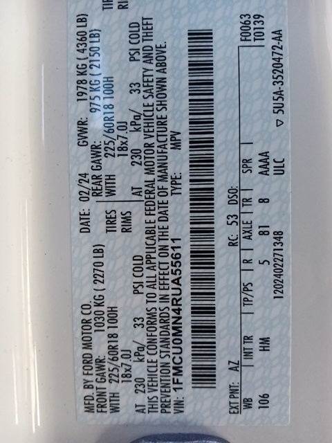 2024 Ford Escape ST-Line