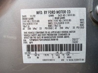 2022 Ford Explorer XLT