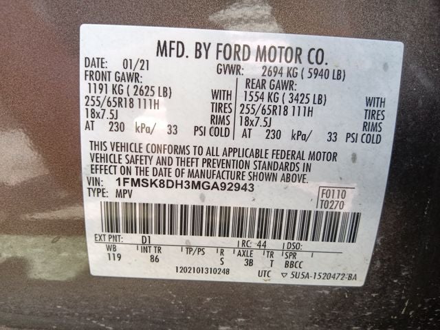 2021 Ford Explorer XLT