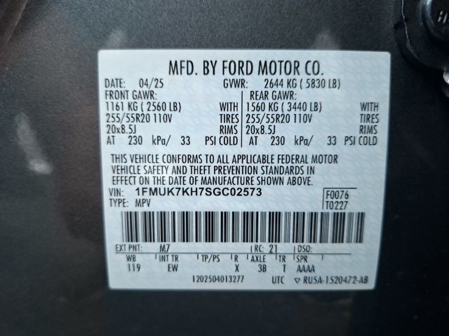 2025 Ford Explorer ST-Line