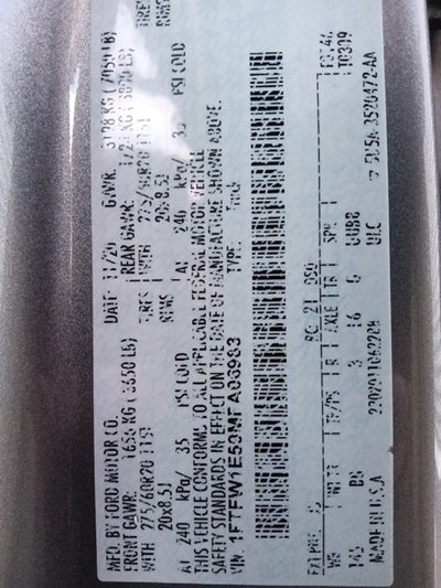 2021 Ford F-150 Platinum