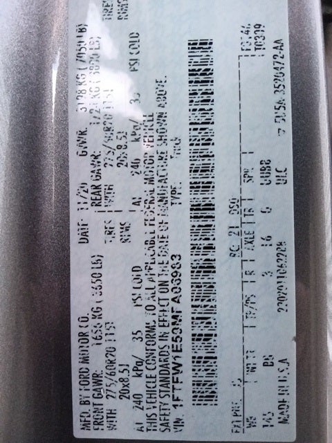 2021 Ford F-150 Platinum